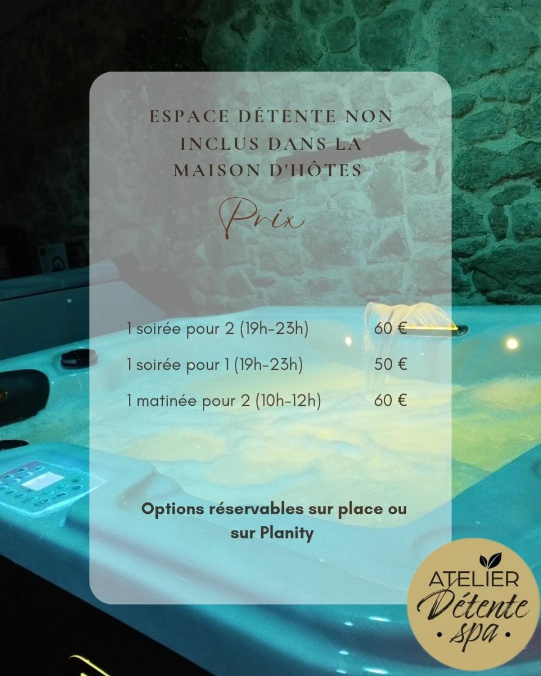 L'Atelier Detente Et Spa Caudrot Εξωτερικό φωτογραφία